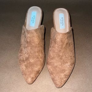 STEVEN NEW YORK Mighty Chestnut Mules